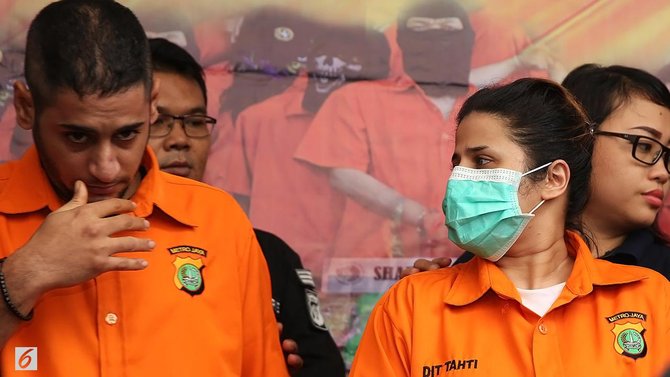 penangkapan dhawiya karena kasus narkoba