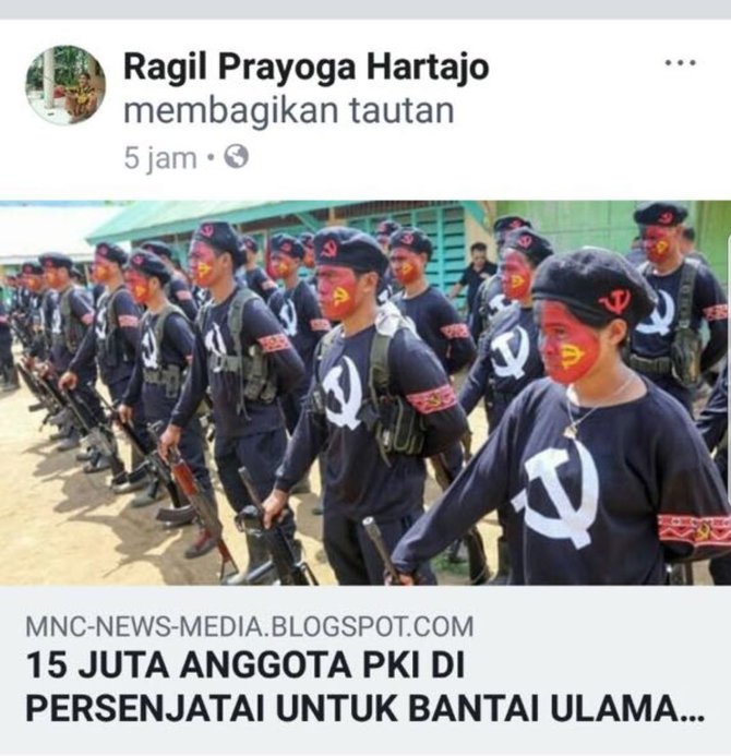guru sma di banten sebar berita bohong di facebook