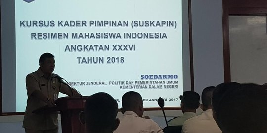 Dirjen Polpum: Pemuda tak bisa terkotakkan karena pandangan politik