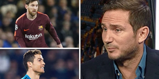 Lampard berkomentar soal Messi-Ronaldo
