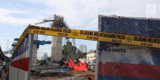 Tol Becakayu perpanjang daftar kecelakaan infrastruktur