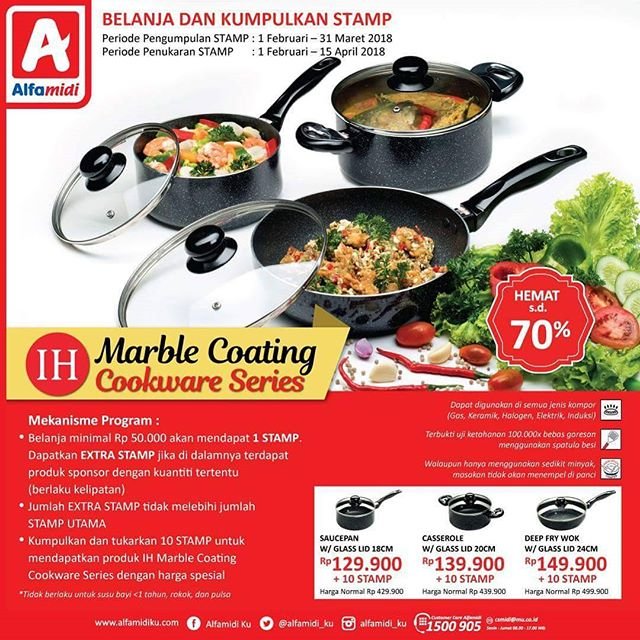 ih marble coating cookware series jadi kado valentine dari alfamidi 1