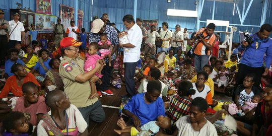 Menko Puan klaim 90 persen program penanggulangan campak Asmat sudah berjalan