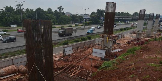 tol ganjil genap hanya selama pembangunan proyek lrt