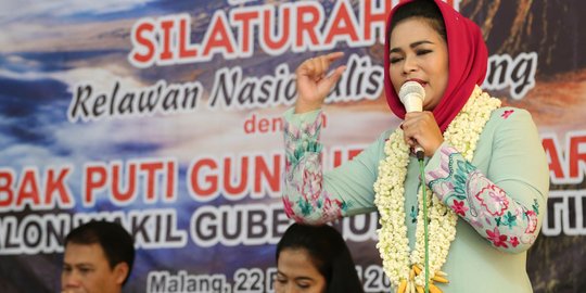 Ingatkan sejarah masa lalu, Puti menangis di depan ribuan Soekarnois Malang