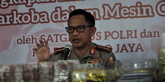 Indonesia dianggap pasar potensial narkoba, Kapolri perintahkan tembak mati bandar