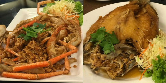 kuliner seafood di somboon seafood bangkok