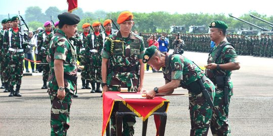 Panglima TNI pimpin upacara alih Kodal PPRC TNI 2018