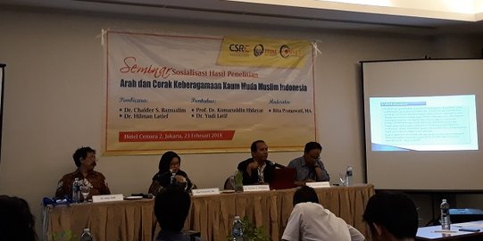 Penelitian CSRC UIN Jakarta sebut banyak pemuda muslim terjebak paham radikal