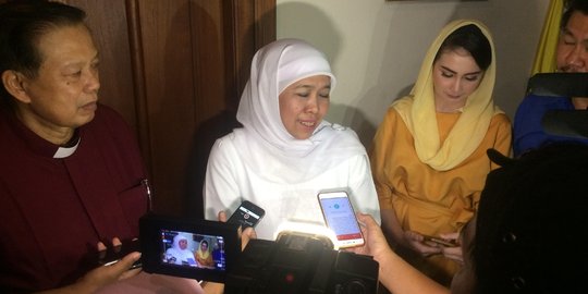 Matangkan 9 program Nawa Bhakti Satya, Khofifah-Emil minta saran keuskupan