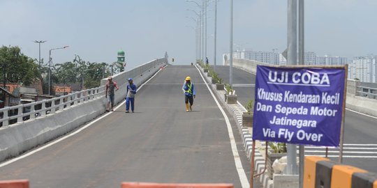 Flyover Cipinang Lontar diuji coba