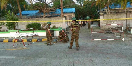 Tiga bom meledak di Rakhine Myanmar, seorang polisi dikabarkan terluka