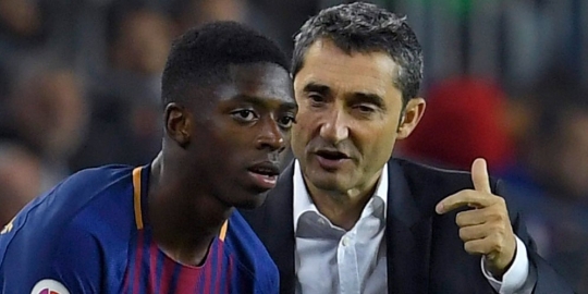 Valverde puji kinerja Dembele dan Coutinho di Barca