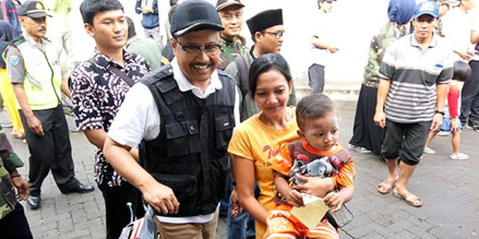 Blusukan ke pasar, Gus Ipul disambut baik para pedagang