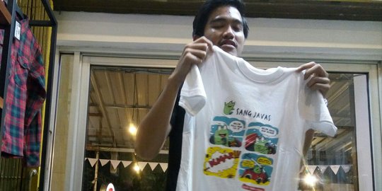 Sukses dengan kaos kecebong, Kaesang mantap kembangkan bisnis pakaian