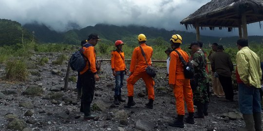 4 Hari hilang, Warsito ditemukan di lereng Merapi dalam kondisi lemas