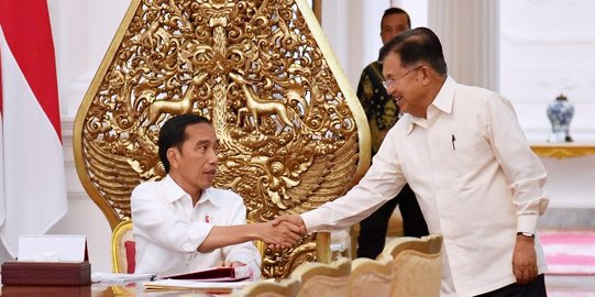 JK: Calon wakil Jokowi di Pilpres 2019 harus bisa juga jadi presiden