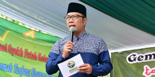 Janjikan Perda, Ridwan Kamil ingin pesantren mandiri secara ekonomi