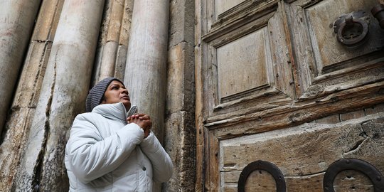 Protes kebijakan Israel, Gereja Makam Yesus ditutup