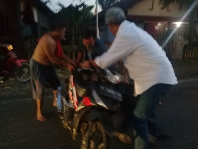 ganjar tolong pemotor