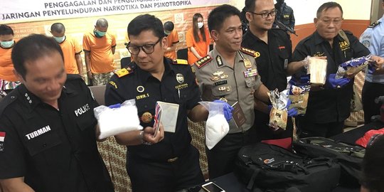 Bawa empat paket sabu, dua WN Thailand diamankan petugas Bandara Soetta