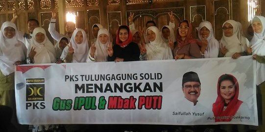 Kader perempuan PKS Tulungagung siap menangkan Gus Ipul-Puti