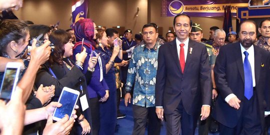 Surya Paloh tegaskan NasDem tak ajukan usulan cawapres pendamping Jokowi