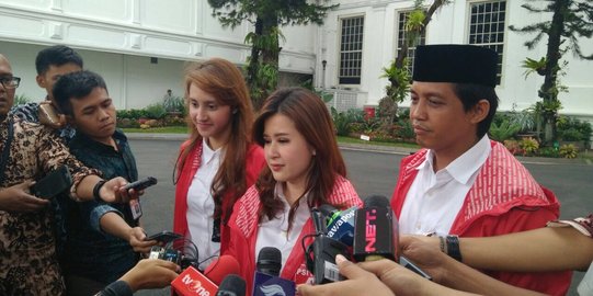 Sambangi Istana, PSI nyatakan dukungan pada Jokowi di Pilpres 2019