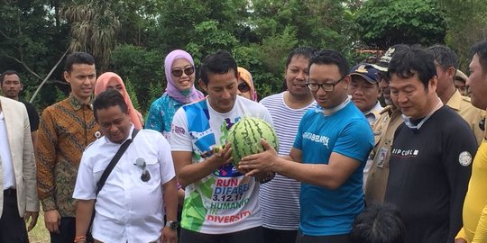 Akhir 2018, Sandiaga sebut pembangunan bandara di Pulau Panjang dilanjutkan