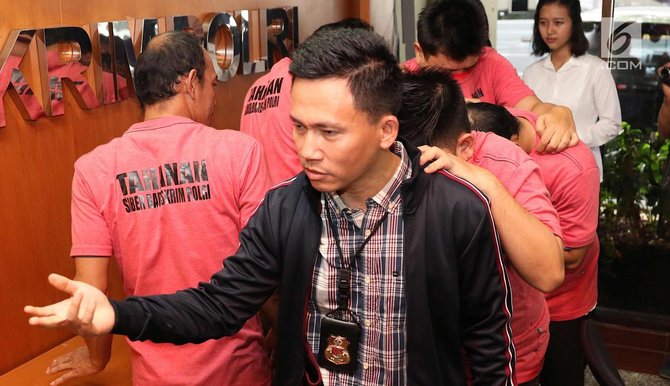 Ini enam foto anggota MCA Family yang diciduk polisi 