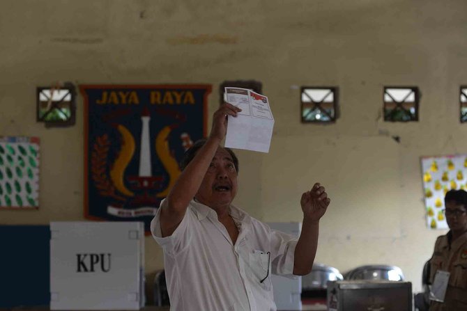 pencoblosan ulang di tps 19 duren sawit