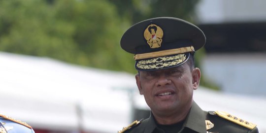 Siang ini, Jenderal Gatot Nurmantyo terima penghargaan dari pemerintah Singapura