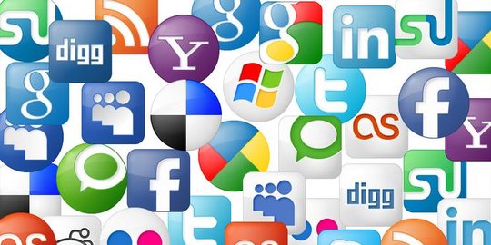 Media sosial merajai pengguna internet di dunia