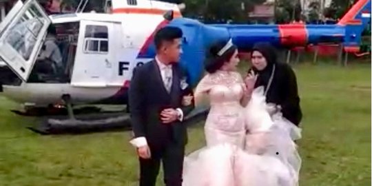 Heli Polri disewa pengantin, sanksi pilot dan kopilot diserahkan ke mabes