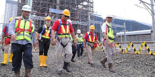 Rawan kecelakaan kerja, pengawas ketenagakerjaan tinjau proyek MRT