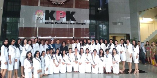 KPK minta finalis Puteri Indonesia jadi tokoh antikorupsi