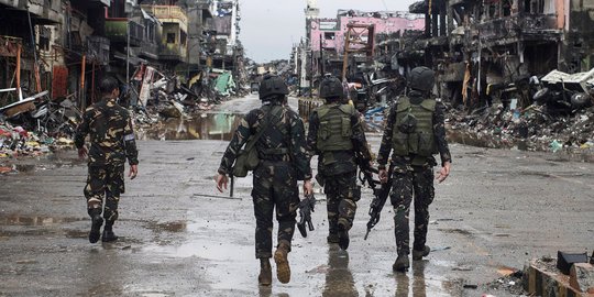 Polisi Filipina tangkap simpatisan ISIS di Marawi