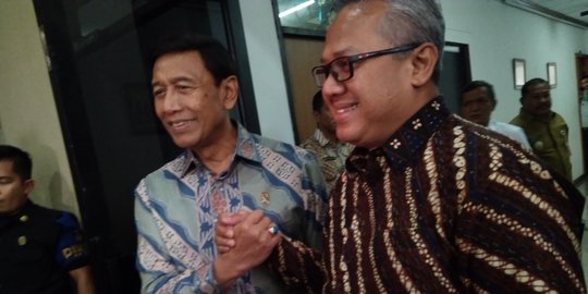 Bahas persiapan Pilkada dan Pemilu, Wiranto sambangi KPU