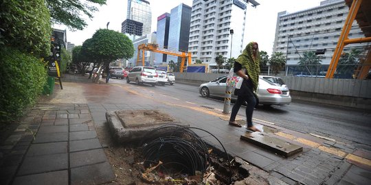 Penataan pedestrian Thamrin-Sudirman pakai dana KLB 3 perusahaan, Rp 180 M