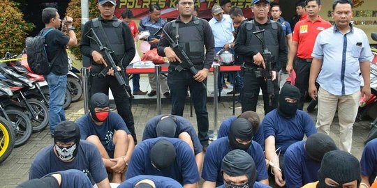 Sepanjang Februari, 26 pencuri motor di Tangerang dicokok polisi