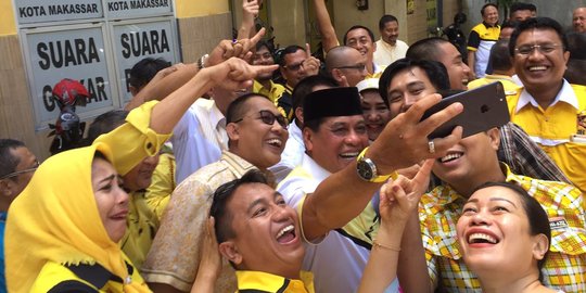 Golkar target 45 persen suara untuk NH-Aziz di Makassar