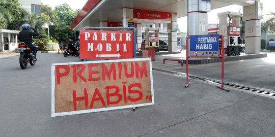 Premium sulit dicari di SPBU, ini penjelasan pemerintah