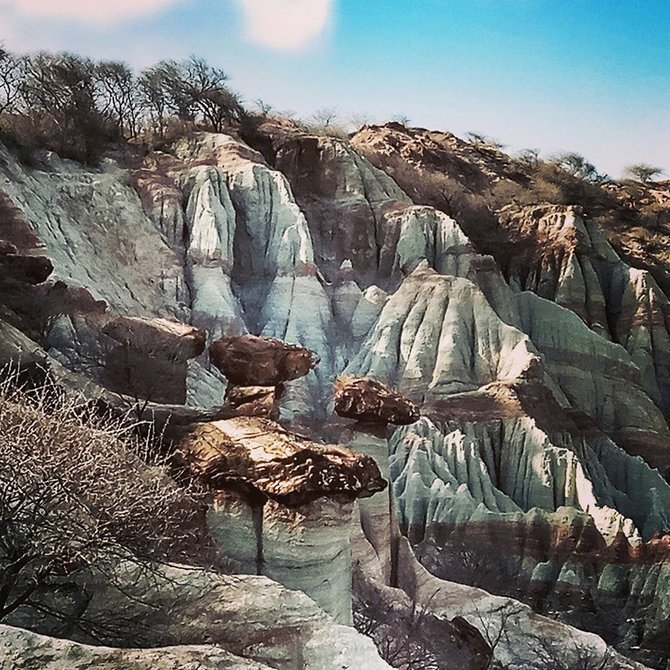 Pesona Bukit Pelangi Kelabba Maja Oregon Painted Hills Nya