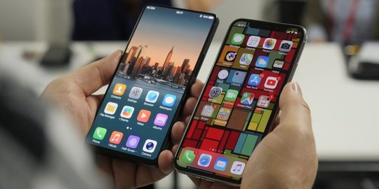 Vivo Apex bakal punya bezel yang lebih tipis dari iPhone X