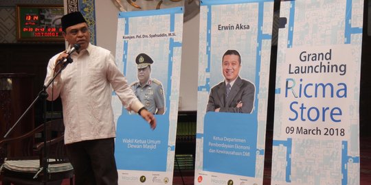 Peluncuran Ricma Store di Masjid Cut Mutia