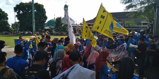 Gelar aksi tolak UU MD3, mahasiswa Purwokerto nilai DPR membunuh demokrasi