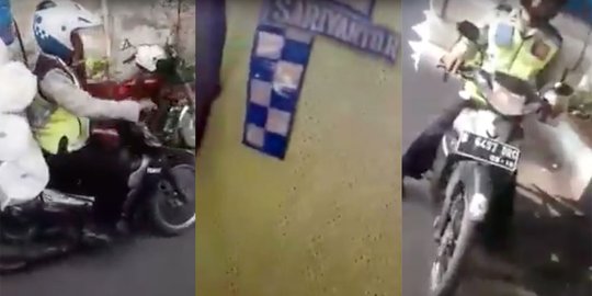 Tak cuma dimutasi, polisi yang palak & maki pemotor juga disel