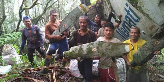 Deretan fakta ditemukannya pesawat yang hilang 26 tahun di Sulut