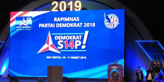 Hari ini, Jokowi bakal buka Rapimnas Demokrat