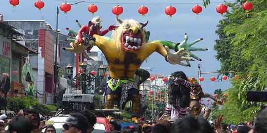 Pawai ogoh-ogoh meriahkan jalanan Malioboro